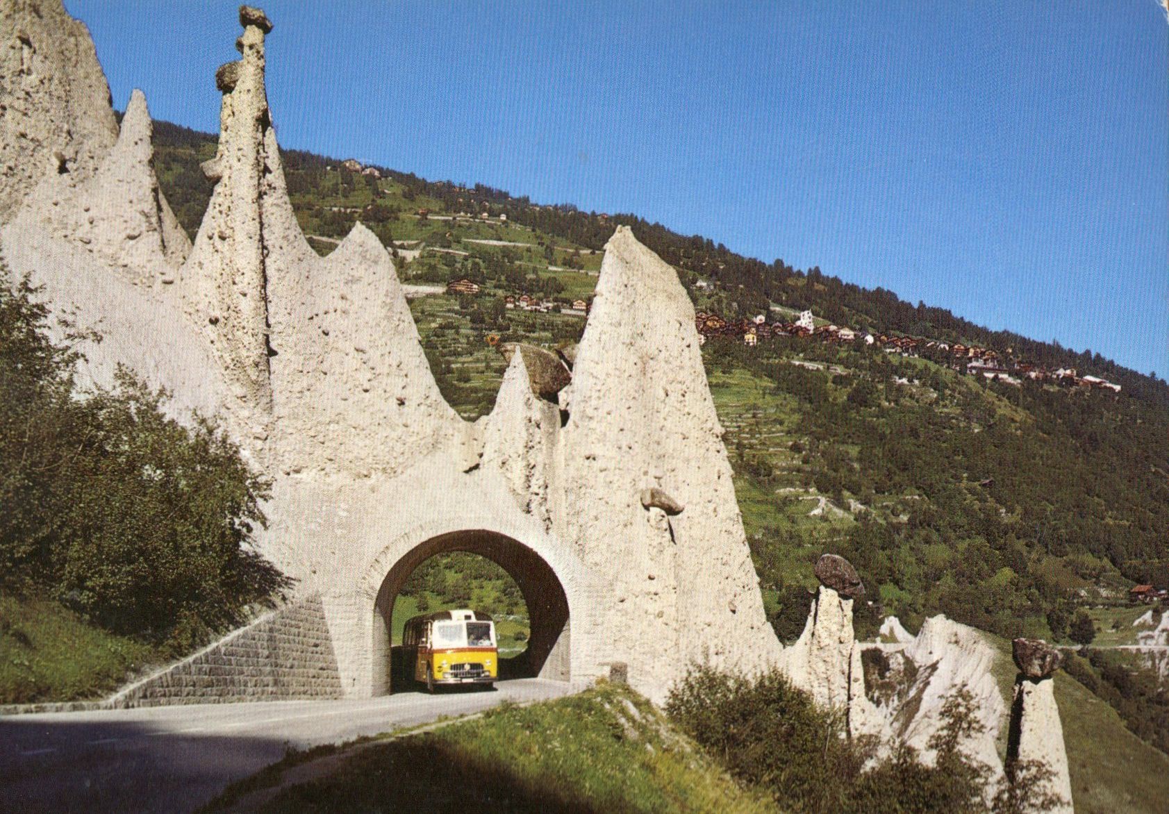 Cartoline postali: Pyramides d'Euseigne - Val d'Hérens – Usato da Melano venduto da pisonsdro