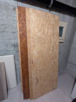 9 OSB Platten einseitig lackiert