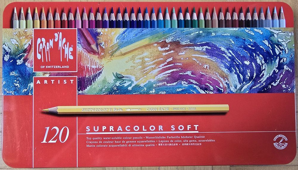 Caran d'Ache : Etui 120 Farben SUPRACOLOR™ Aquarelle 1