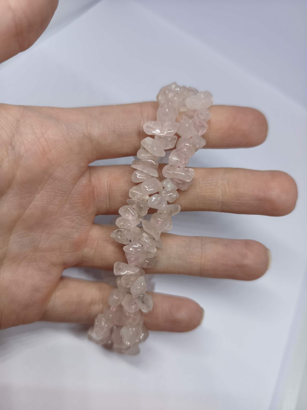 Catenine: Roségold Halskette, echte Steine, Hals-Schmuck – Usato da St. Gallen venduto da GIULESGG 2