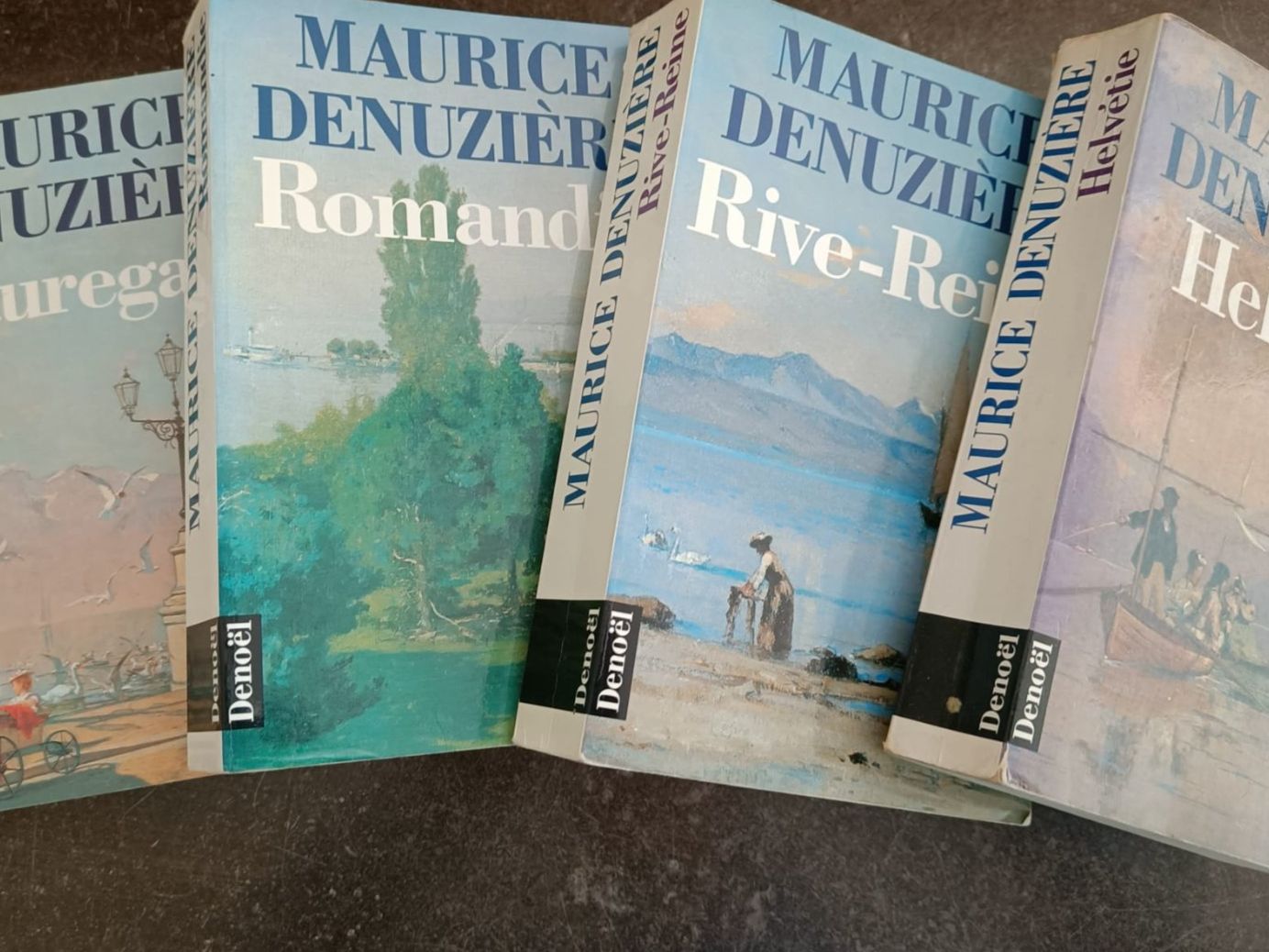 Bücher: 4 Romans de Maurice Denuzière   Titres dans la description – Gebraucht aus Féchy von piter1 3