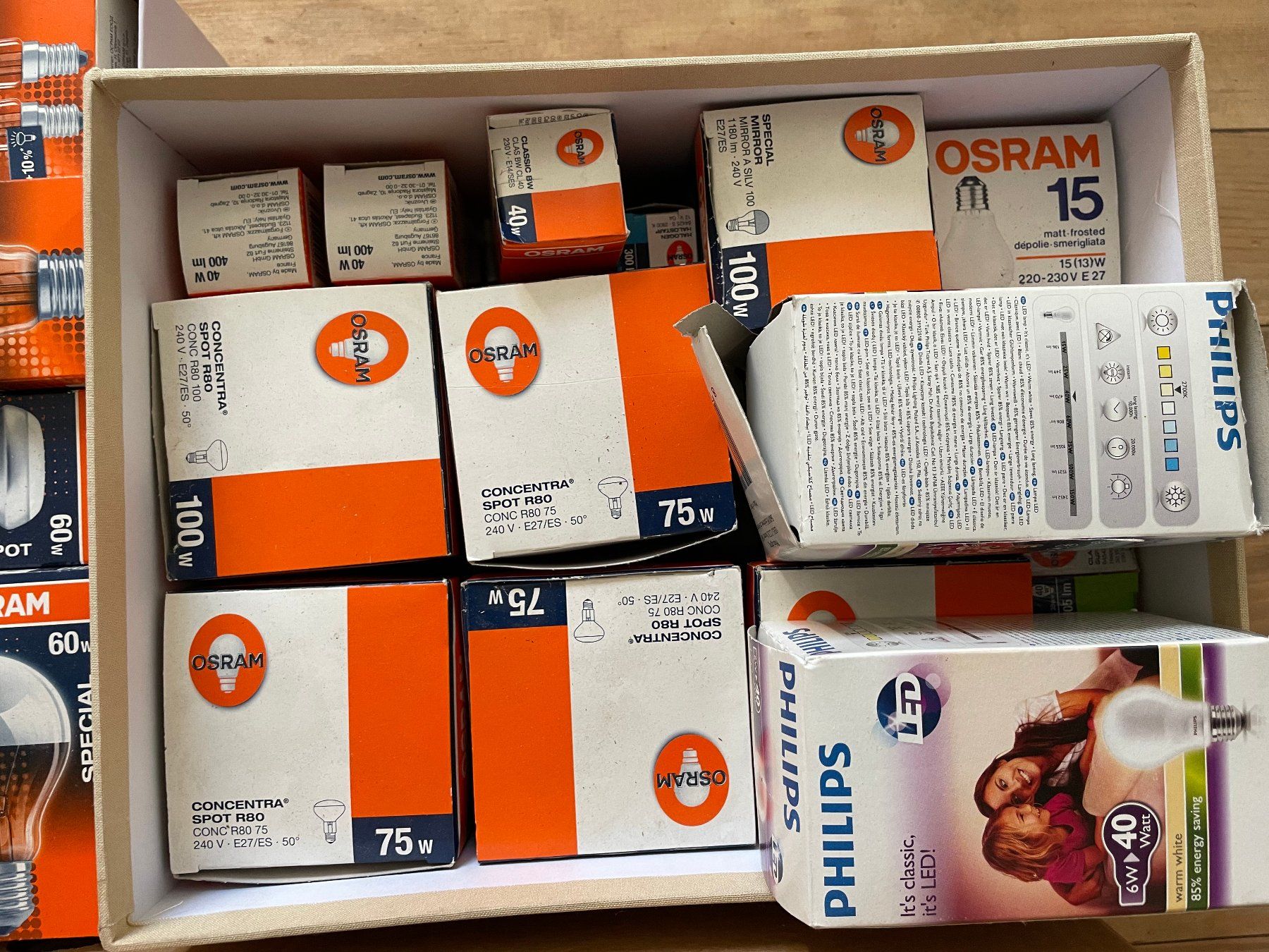 Osram Lampade: Glühbirnen Osram Phillips – Usato da Münchenbuchsee venduto da hamama18 3