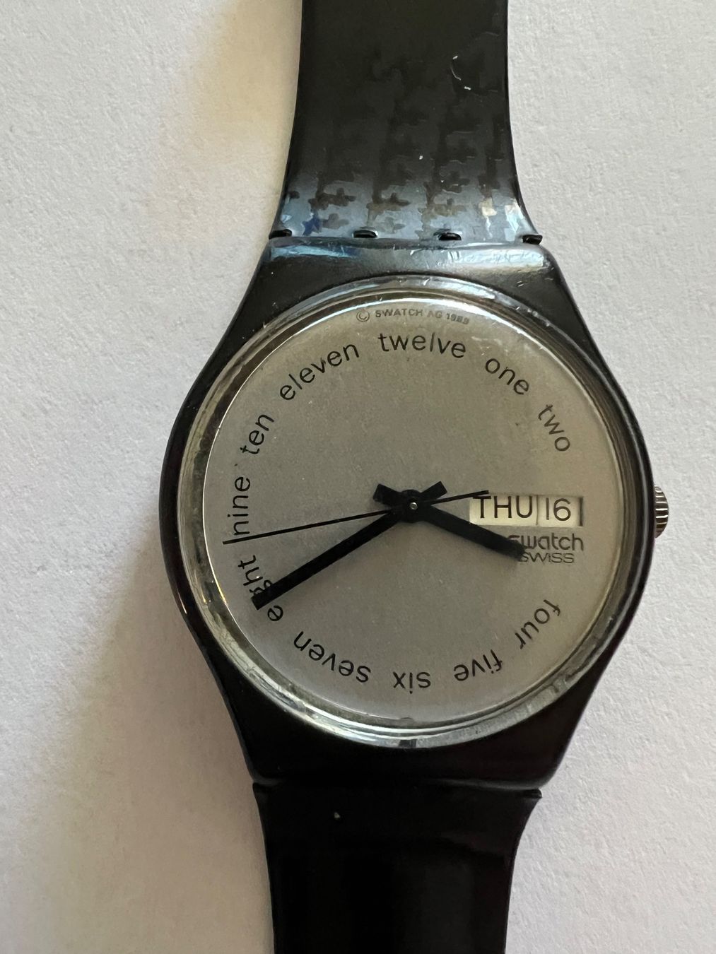 Swatch Orologi: 2 SWATCH UHREN 1990er – Usato da Schaffhausen venduto da susiquatro01 1