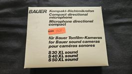 Bauer Kompakt Richtmikrofon, Vintage Top Zustand! Selten!