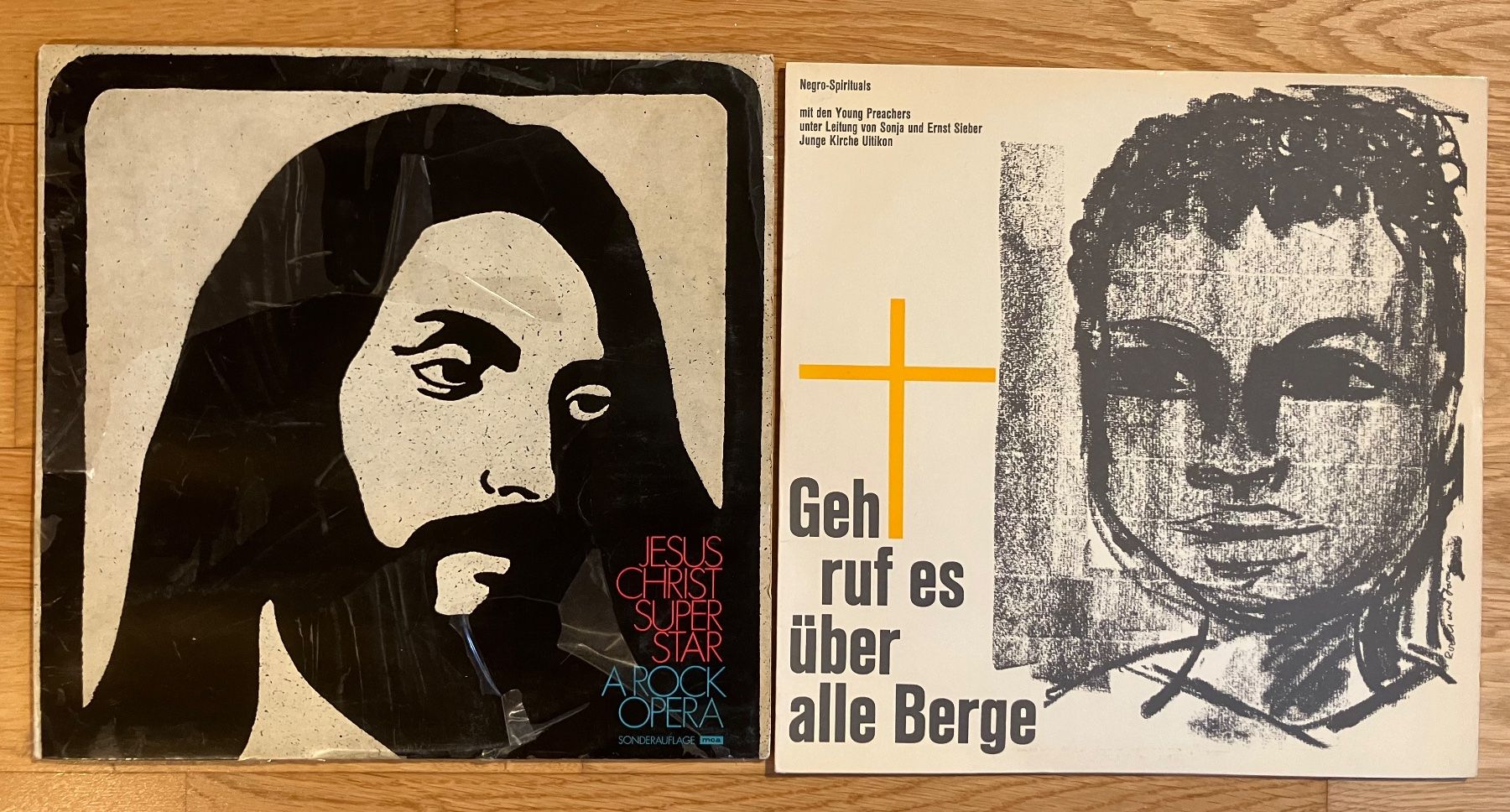 Schallplatten: 2 Schallplatten Jesus Christ Superstar und Ernst Sieber – Gebraucht aus Schlieren von mvm01