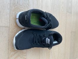 Nike Free Run Sneakers, schwarz Grösse 40.5