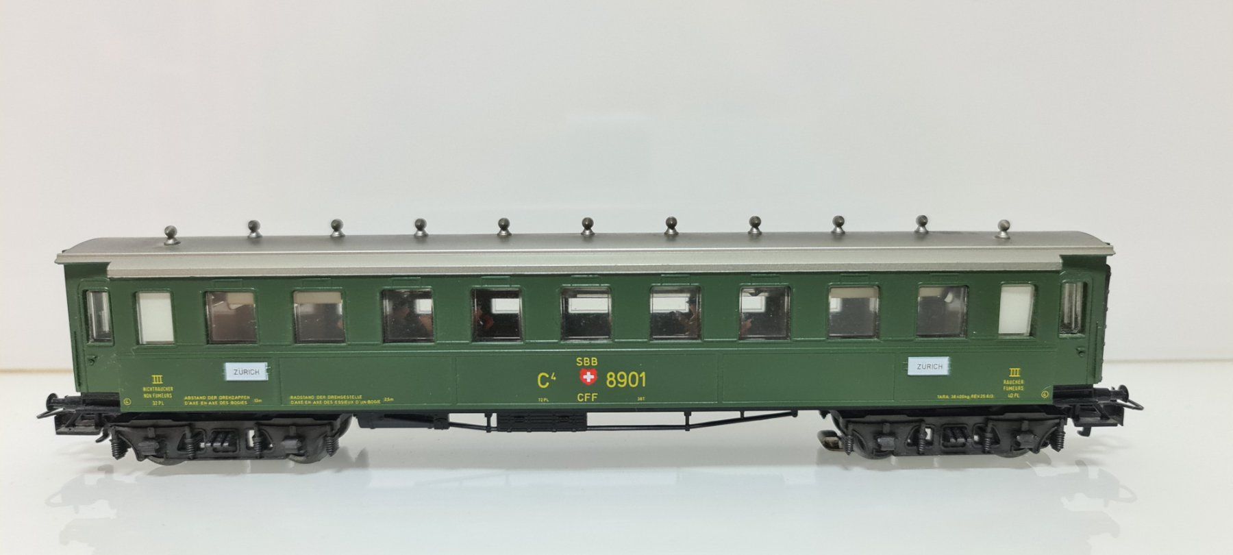 Märklin Modellini di ferrovie: Märklin Gotthardbahn m. Licht H0/AC – Usato da Neuenhof venduto da ludovicco 5