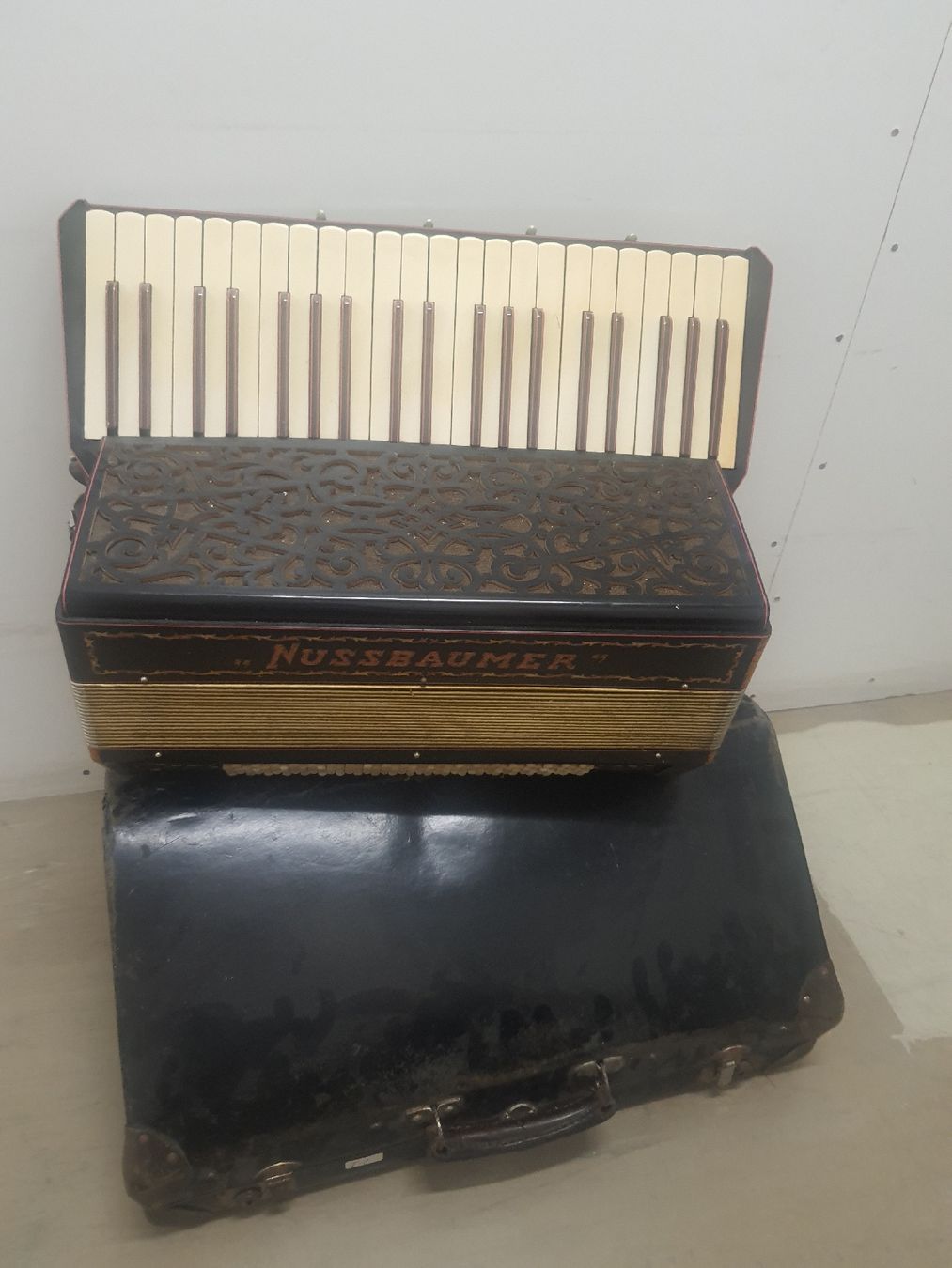 Strumenti musicali: accordéon à piano Nussbaumer avec coffre  – Usato da Pont-de-la-Morge venduto da Mirabelle0 1