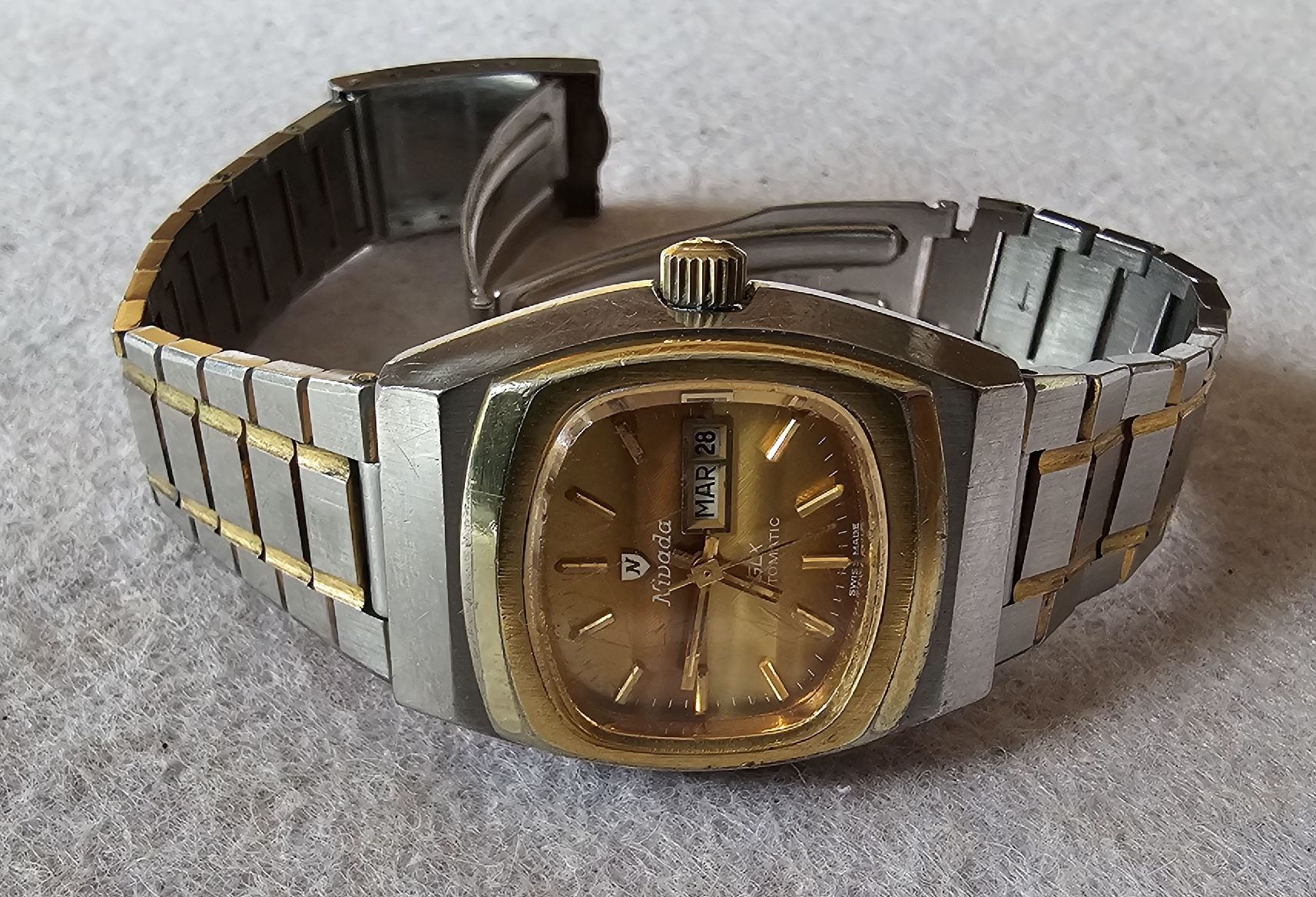 Nivada Orologi: Nivada GLX Automatic Swiss Made Elegante Damenuhr – Usato da Speicher venduto da Swisswtch 3