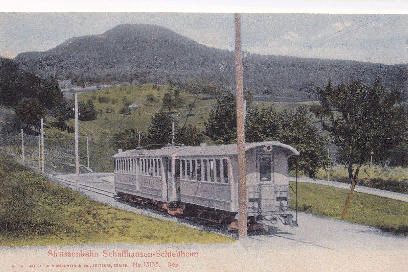 Ansichtskarten: Strassenbahn Schaffhausen - Schleitheim – Gebraucht aus Olten von clotaldi