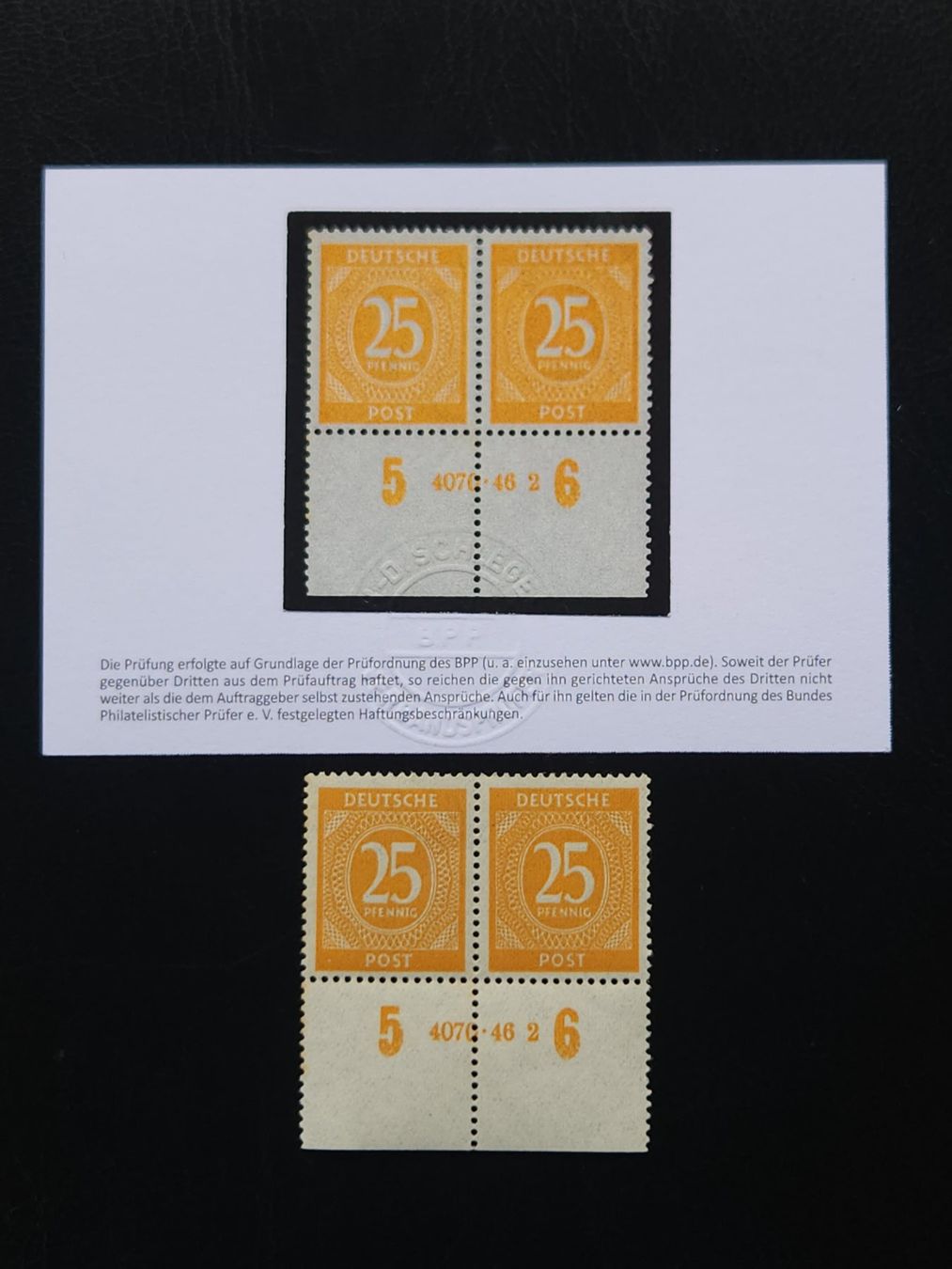 Tutti i francobolli: Gemeinschaftsausgabe Mi-Nr. 927 HAN Postfrisch Geprüft 150Fr – Nuovo (secondo la descrizione) da Kriens venduto da Nidfeld45 3