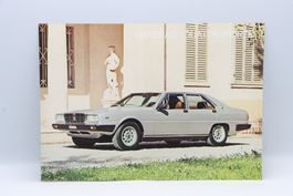 Maserati Quattroporte 1978 Prospektblatt