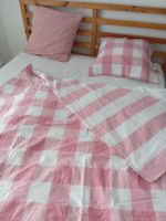 Ikea Bettwaeschesets Rosen, Karo gestreift