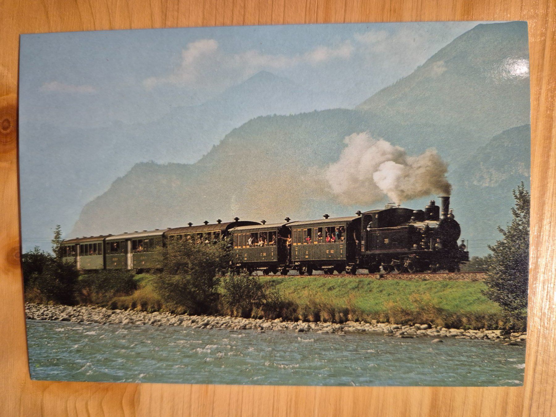 Ansichtskarten: Meiringen-Innertkirchen Bahn G 3/4 208 – Neu (gemäss Beschreibung) aus St-Léonard von thipif