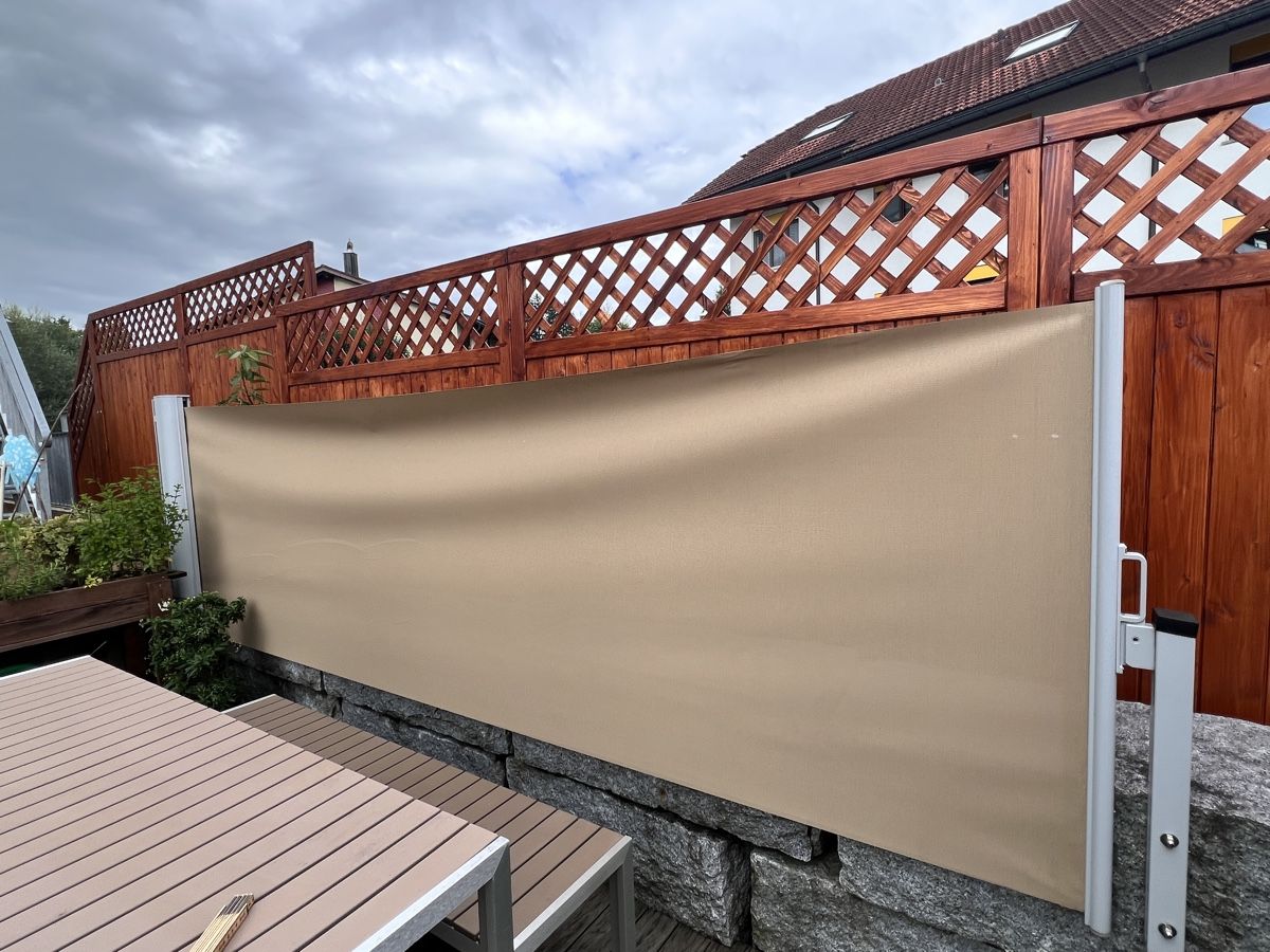 Stobag Tende da sole: Sichtschutz Stobag ca. 3.8m x 1.1m – Usato da Schüpfheim venduto da NiKi022