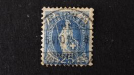 Vollstempel ZÜRICH 13 Oberstrass  5.VI.01   134