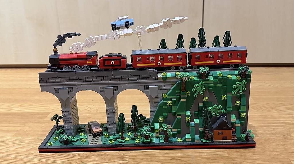 BlueBrixx Jeux de construction: Bluebrixx Harry Potter Viadukt – D'occasion à Biel-Benken BL par Nick_3j8