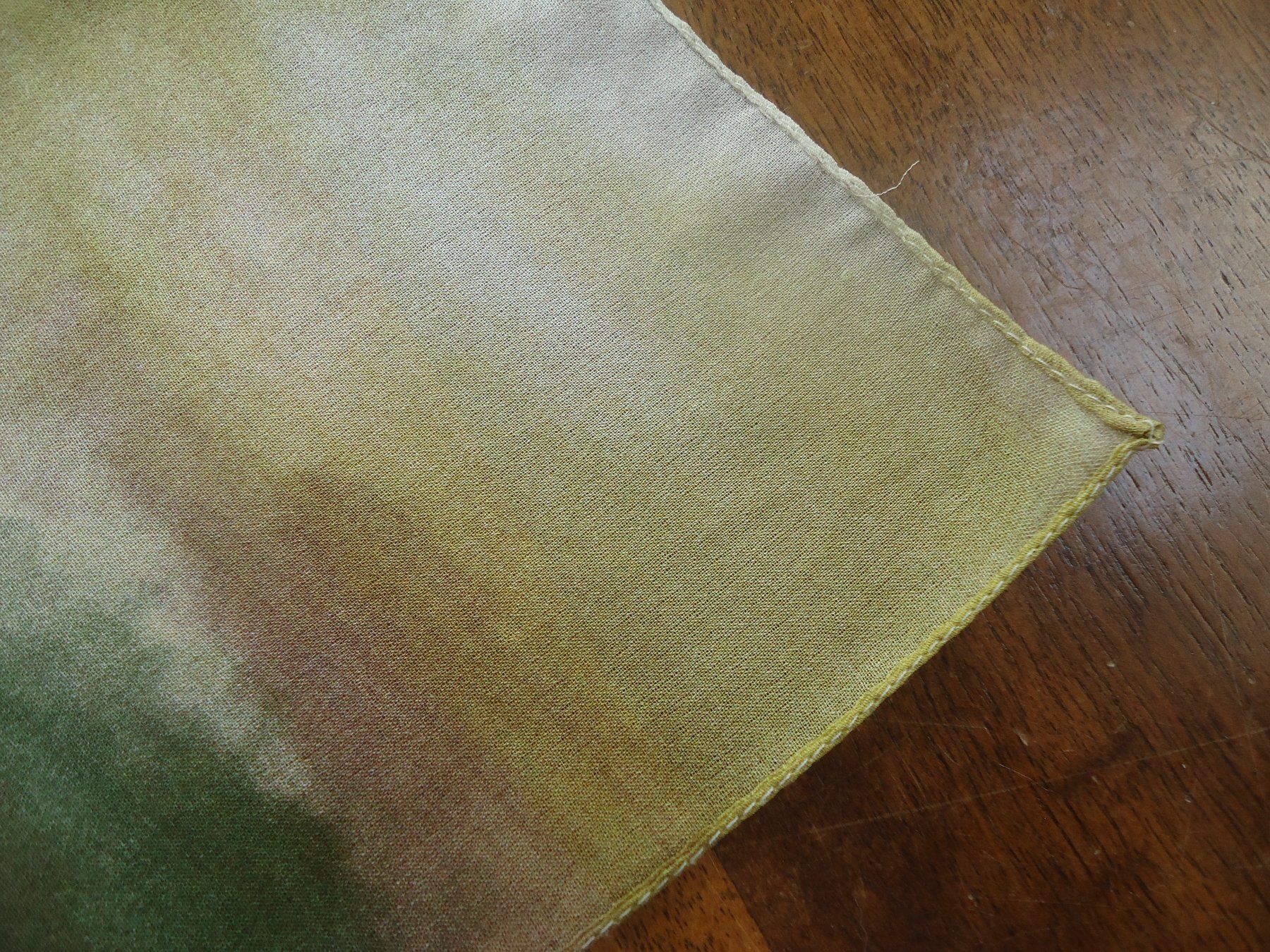 Foulards, Tücher & Schals: Echarpe - foulard léger - Tons de vert et marron – Gebraucht aus Vessy von mafabe 3