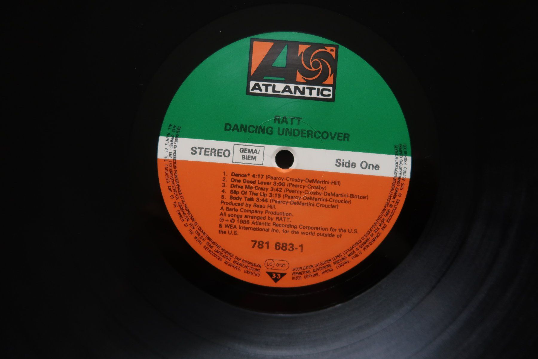 Dischi in vinile: RATT - DANCING UNDERCOVER -  VINYL LP – Usato da Basel venduto da Patiscat 2