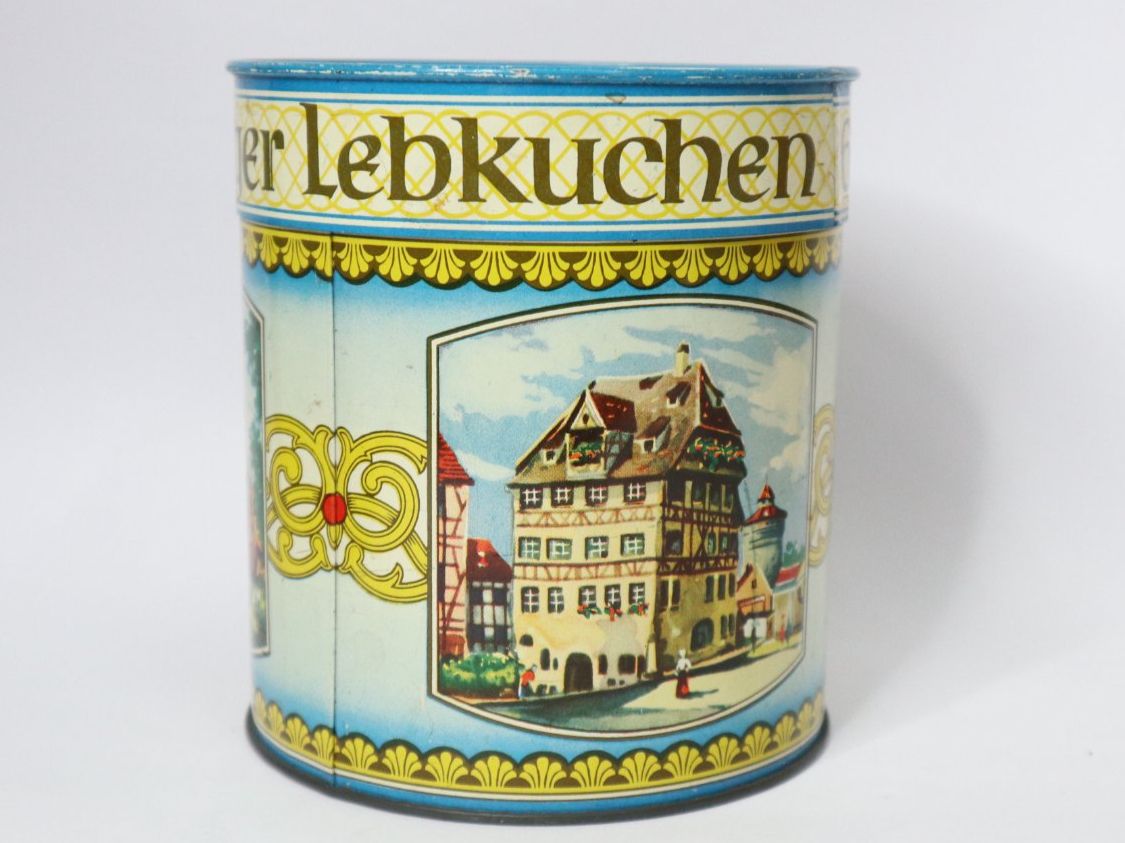 Pots: Vintage Blechdose Lebkuchen Nürnberg – D'occasion à Eschenbach SG par Astalavista 1