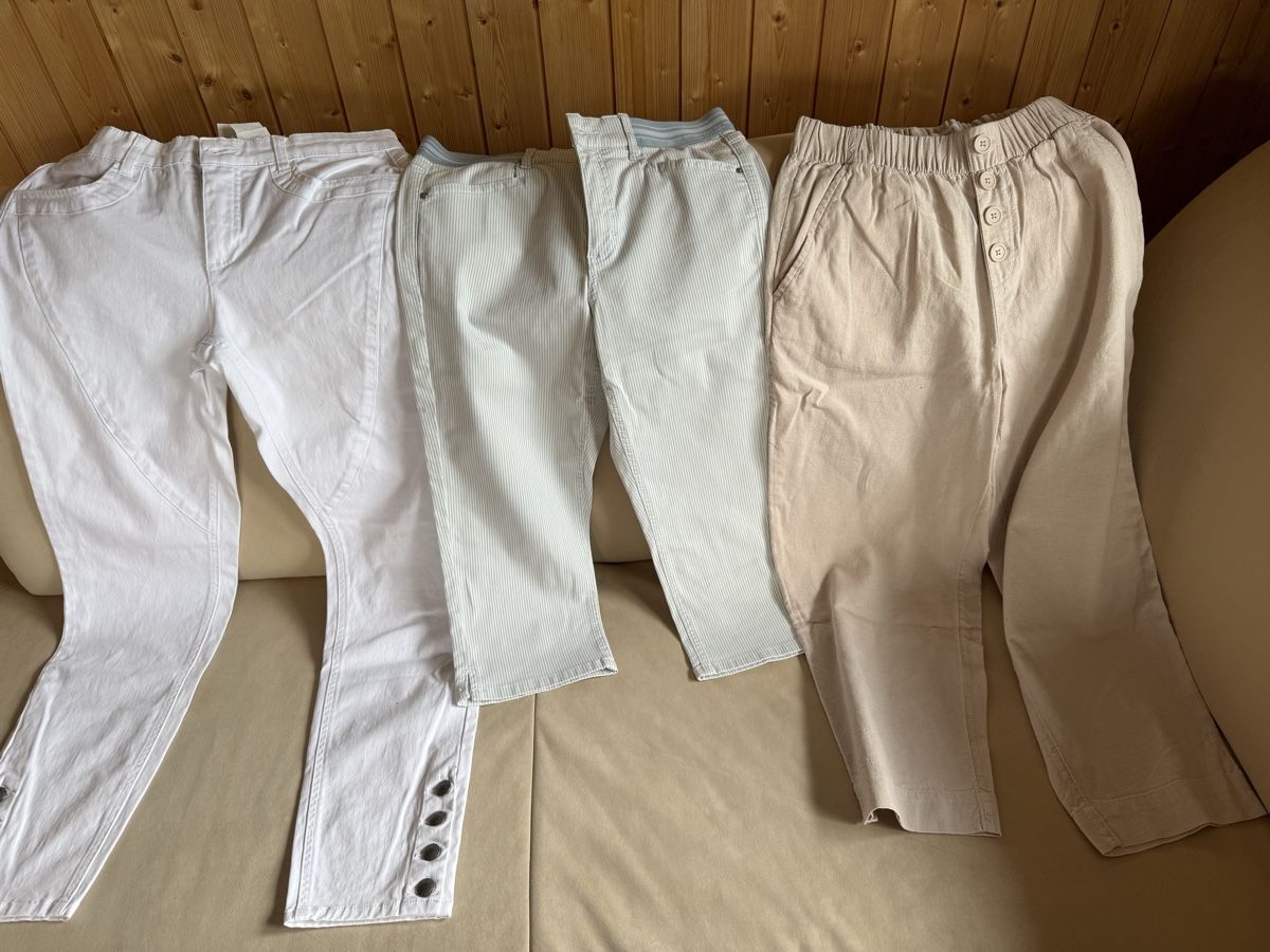 Lots de vêtements: Damen Sommerhosen Grösse 38 – D'occasion à Braunwald par Noveredo