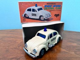 VW Käfer Police Patrol-Car , Kanto Toys Hong-Kong ,16cm