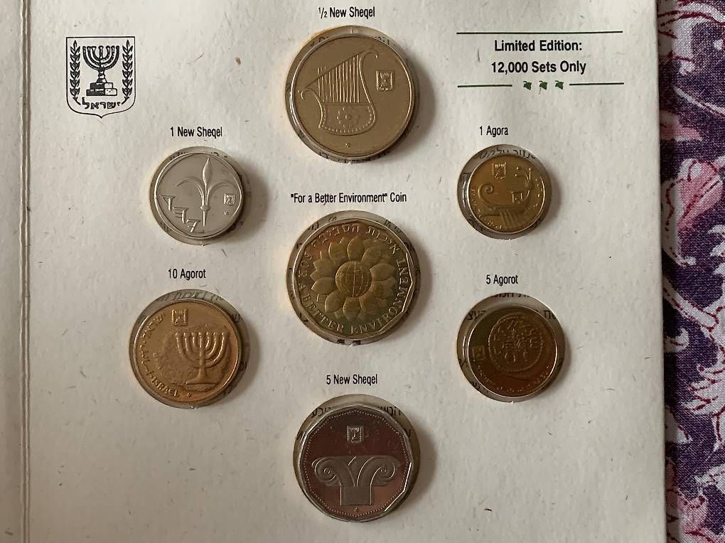 Alle Münzen: Set von 7 Gedenkmünzen, Bronze – Gebraucht aus Zürich von Rotgruen 2