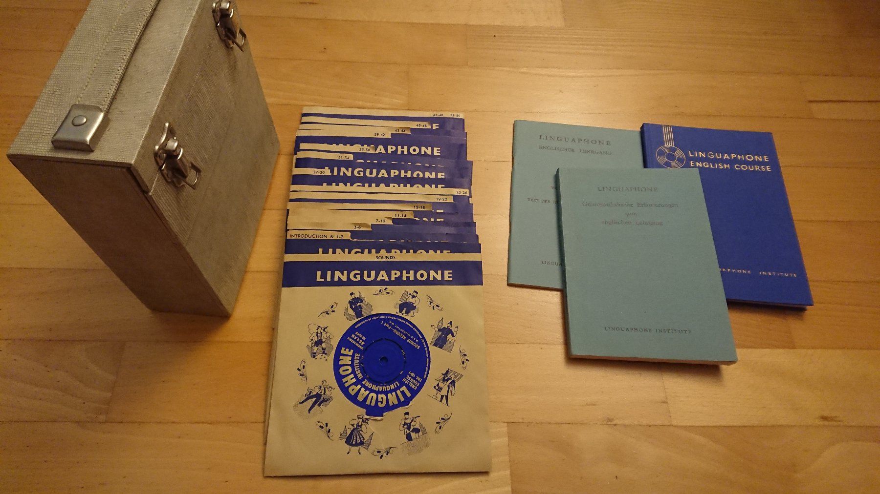 Dischi in vinile: Linguaphone - Englisch-Kurs - 16 Singles – Usato da Egg b. Zürich venduto da orwell1984
