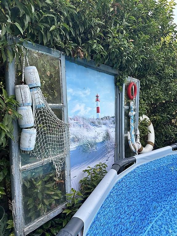 Alle Dekorationen: Gartendeko Fenster mit Bild – Gebraucht aus Muttenz von anna123