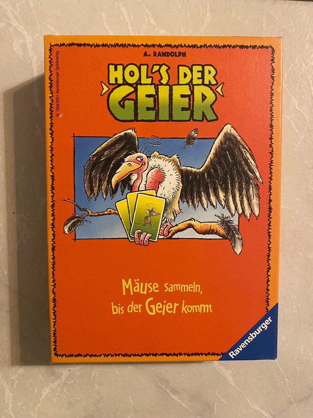 Ravensburger Giochi: **Spiel von Ravensburger "Hol's der Geier"** – Usato da Wettingen venduto da Muggers