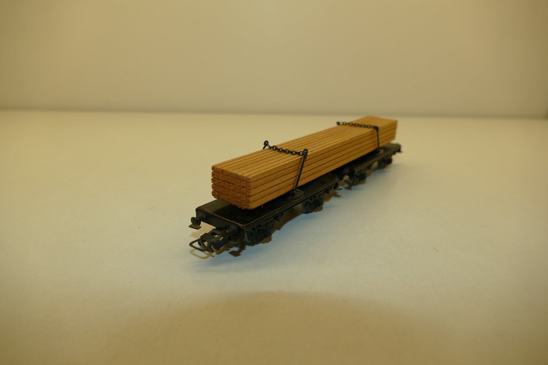 Märklin Modellini di ferrovie: Märklin H0: Langholzwagen – Usato da Niederhasli venduto da rail-duerst 1