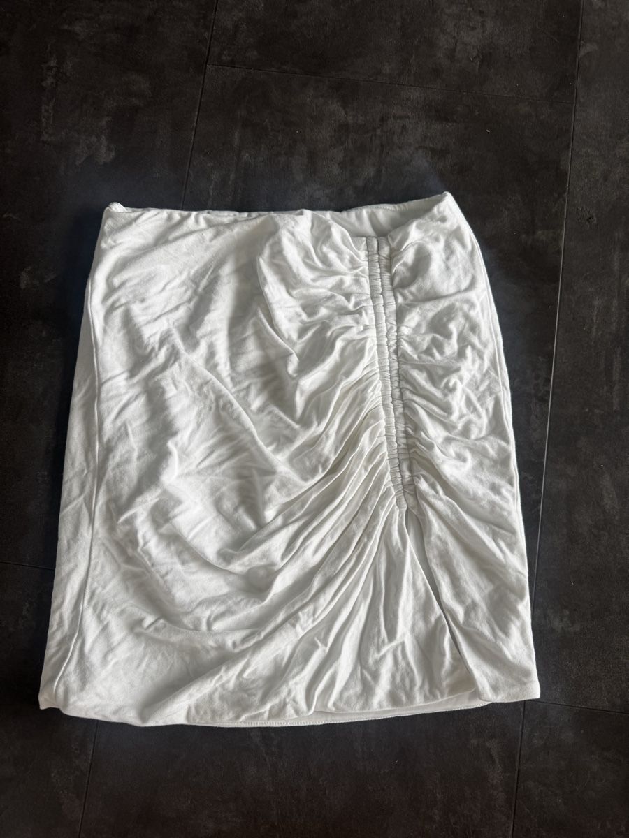Röcke: White Ruched Mini Skirt - coquette – Neu (gemäss Beschreibung) aus Zürich von forestF4iry 2