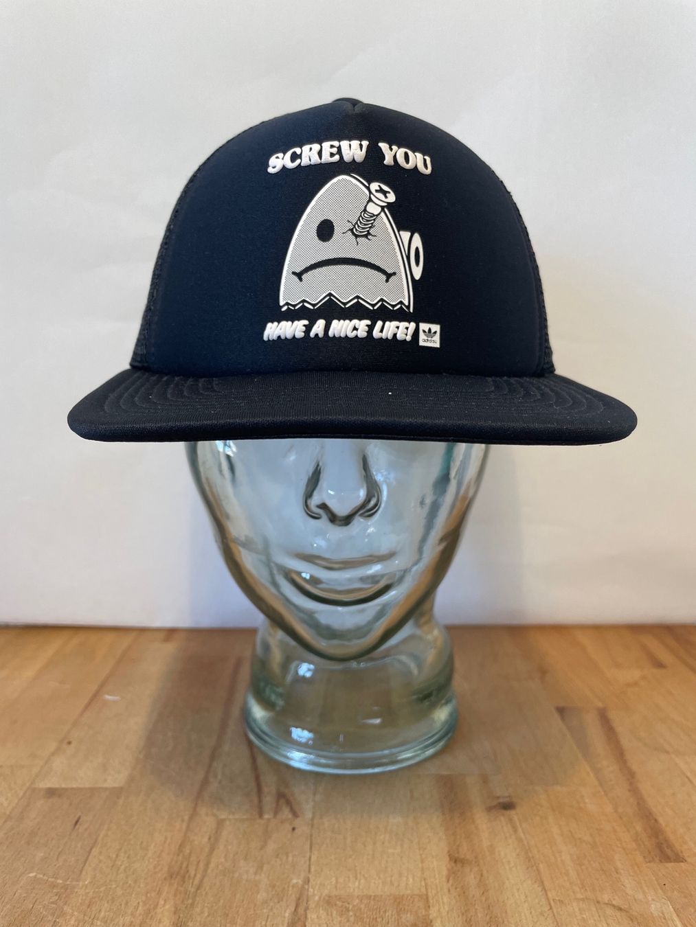 Adidas Hüte, Mützen & Caps: SAMPLE Adidas Cap Trucker Screw You! New – Neu (gemäss Beschreibung) aus Zürich von le_souk