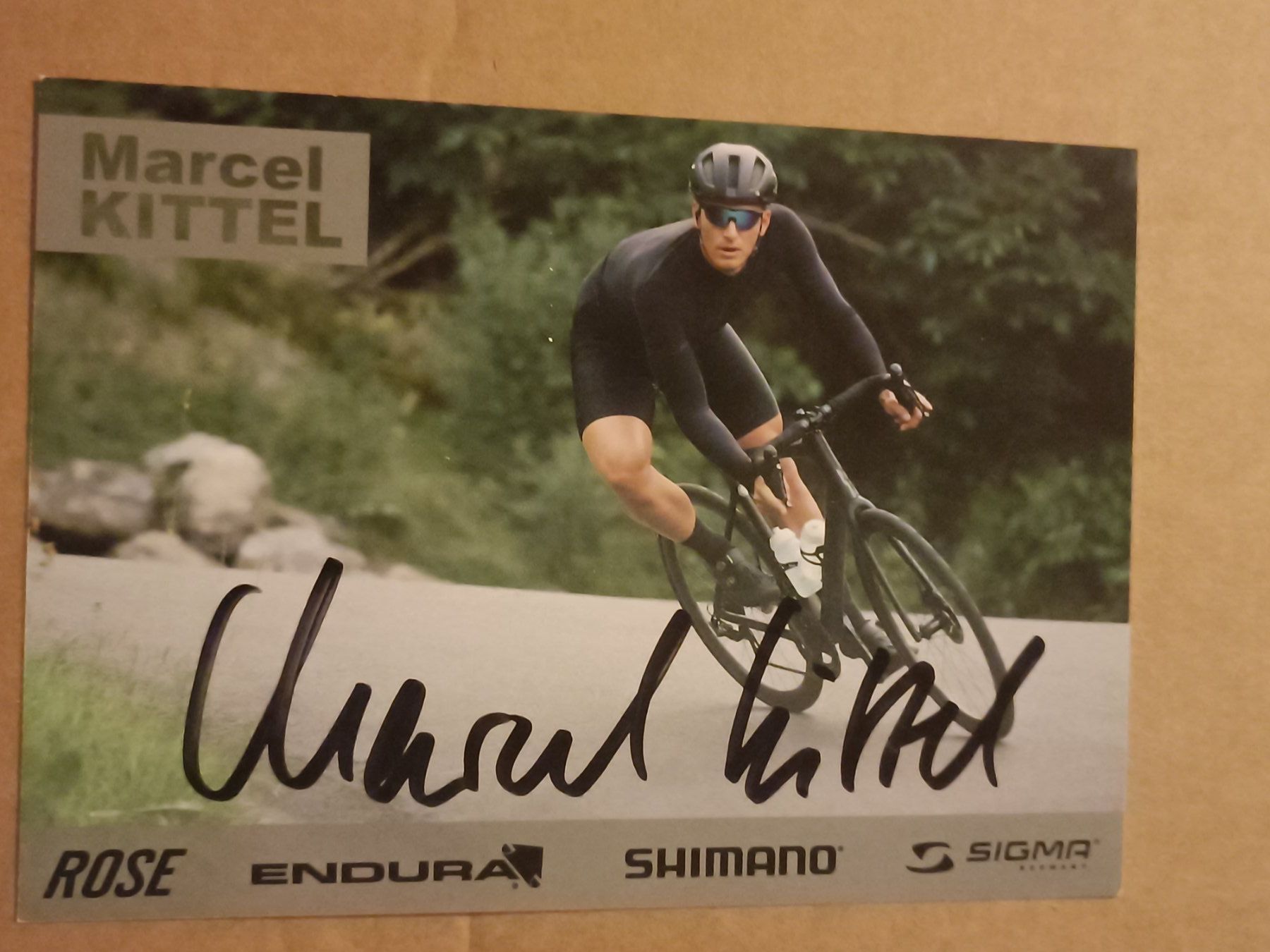 Autografi: Marcel Kittel - handsigniert – Usato da Menziken venduto da Artographs