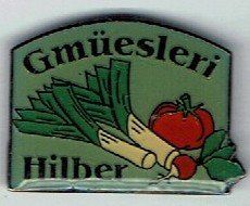 Plaketten & Abzeichen: Gmüesleri Hilber – Gebraucht aus Hinterkappelen von Schampus