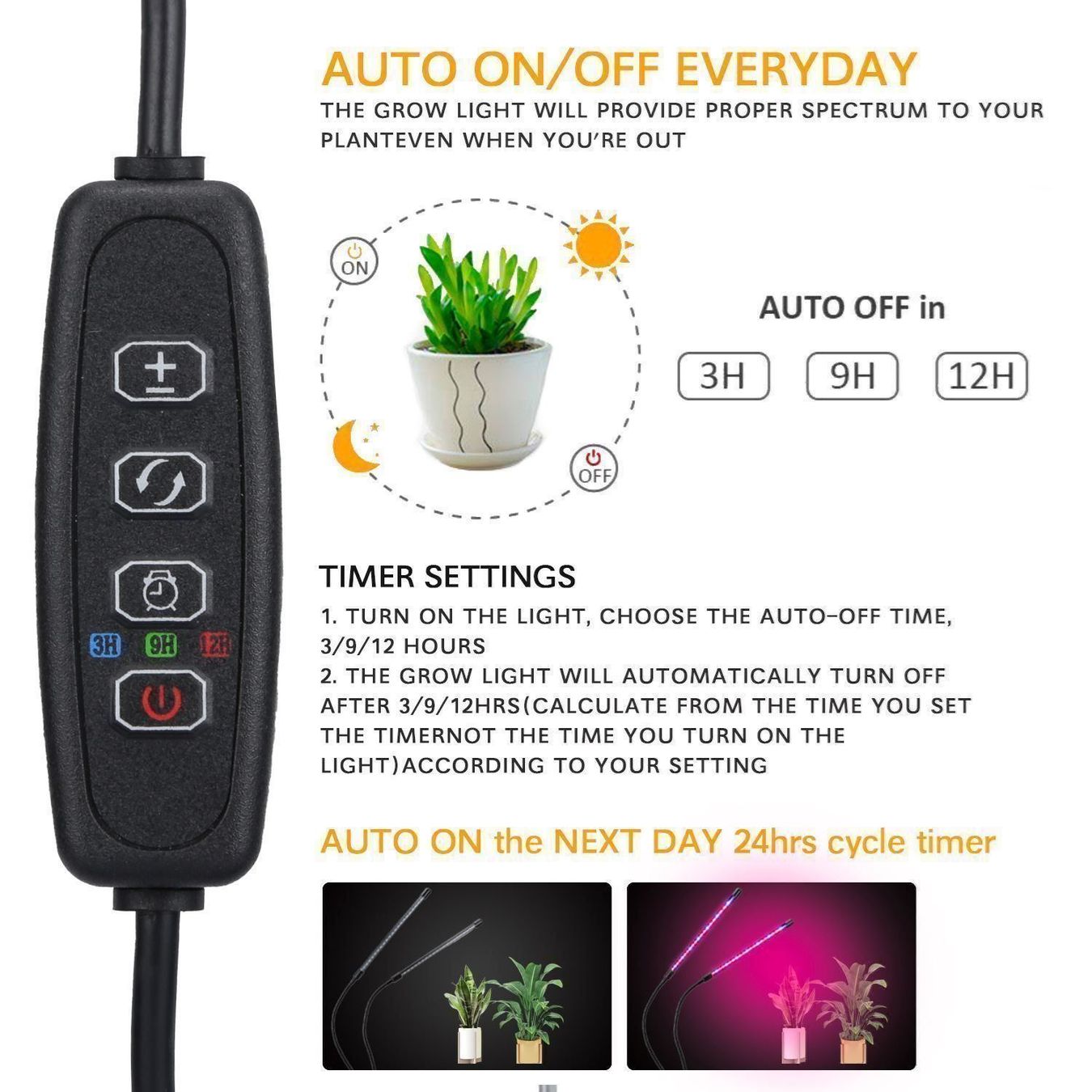 Lampen: LED Pflanzenlampe Grow Lampe +Controller – Neu (gemäss Beschreibung) aus Thun von Newnewshop 4