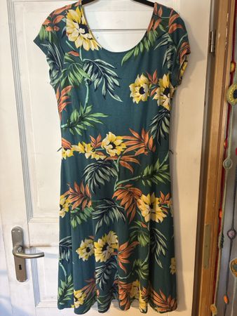 Kleid KING LOUIE Blumenmuster Grösse M 