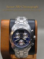 Sector 300 Chronograph –Blaues Zifferblat Swiss Made 