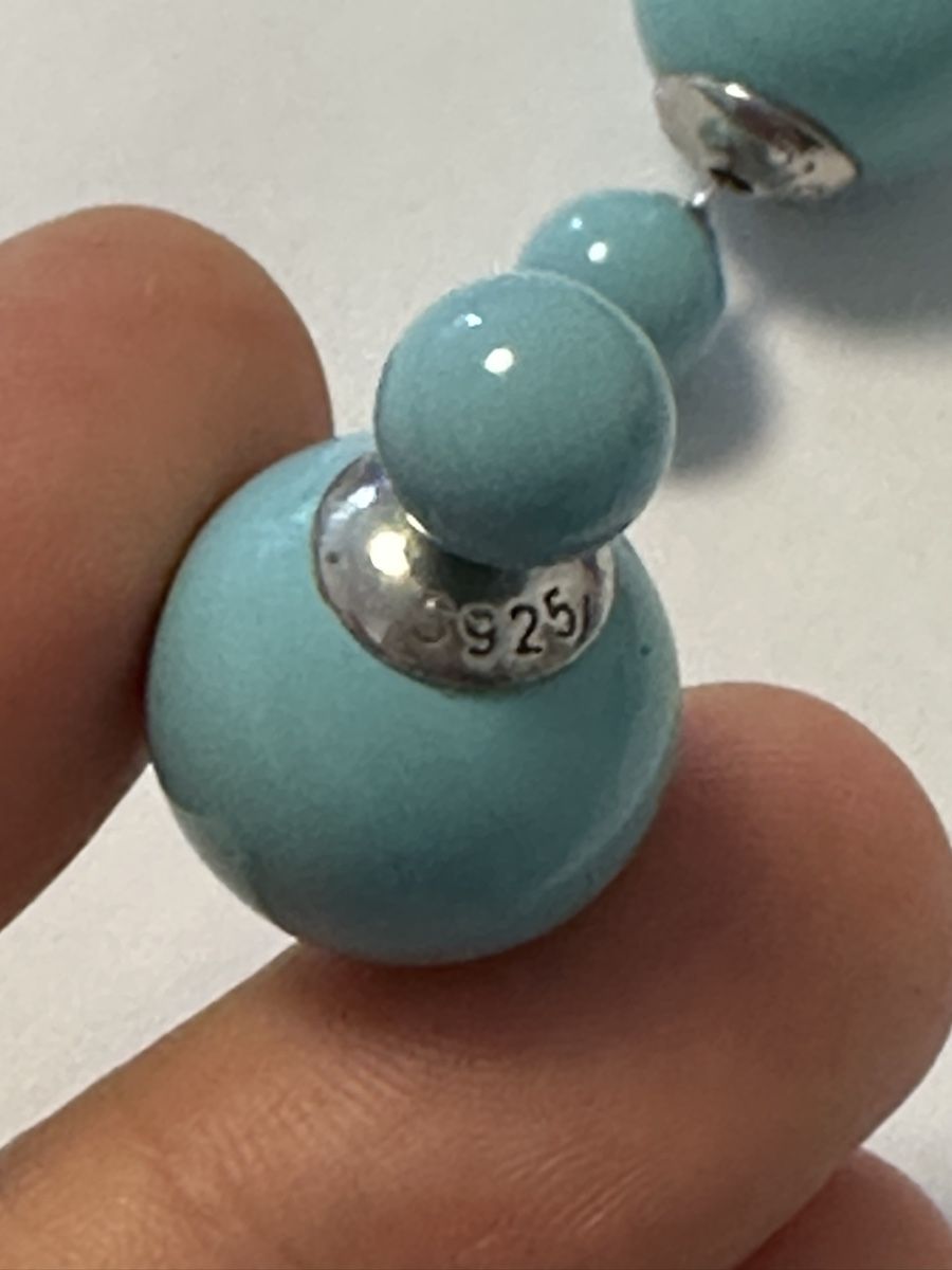 Dior Boucles d'oreille: Boucles d'oreilles Dior et argent 925, – D'occasion à Montreux par luc_w7cx 3