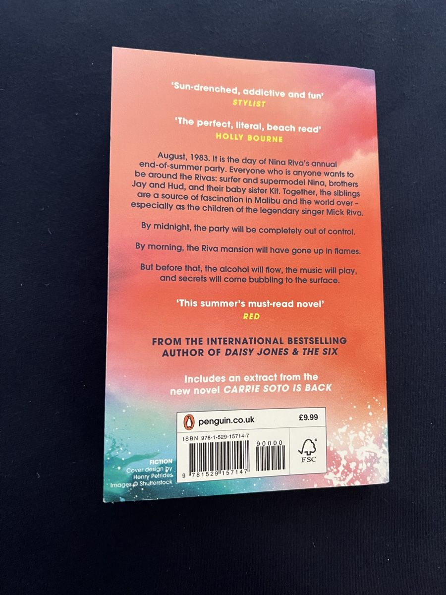Libri: Malibu Rising - Taylor Jenkins Reid – Nuovo (secondo la descrizione) da Abtwil SG venduto da Caro101 1
