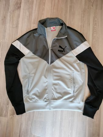 Puma Trainingsjacke, Grösse S, Retro-Style