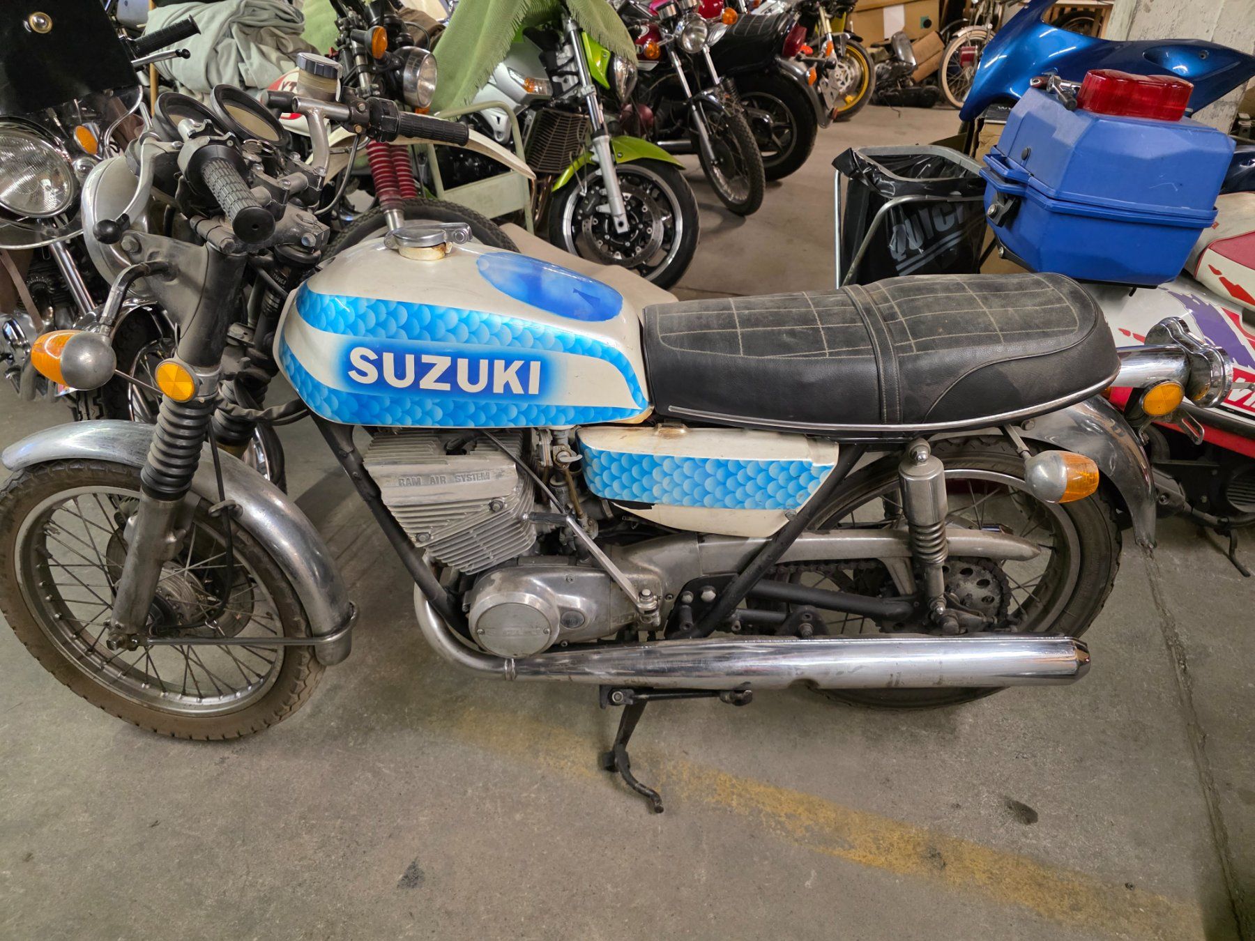 Suzuki Strada: Suzuki GT 250 Ram Air – Difettoso da Salvenach venduto da Hayadriver