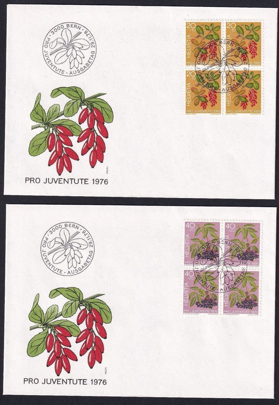 Tutti i francobolli: 9 Stk. FDC PJ1976 ET – Nuovo (secondo la descrizione) da Rotkreuz venduto da sheyenne72 3