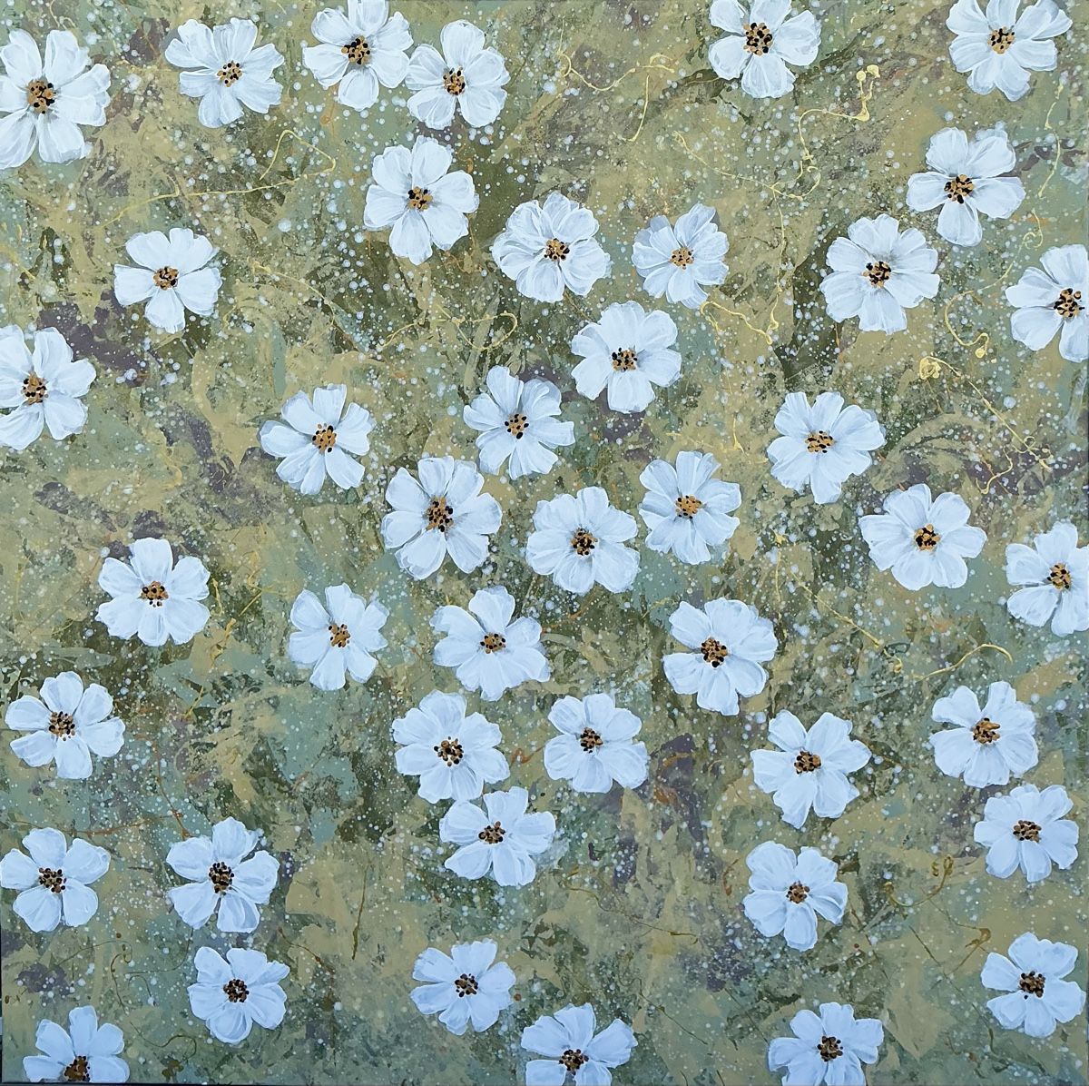 Dipinti: „Poésie Les Fleurs"#7 – Nuovo e nell'imballaggio originale da Uznach venduto da Spillmannkunst43 7