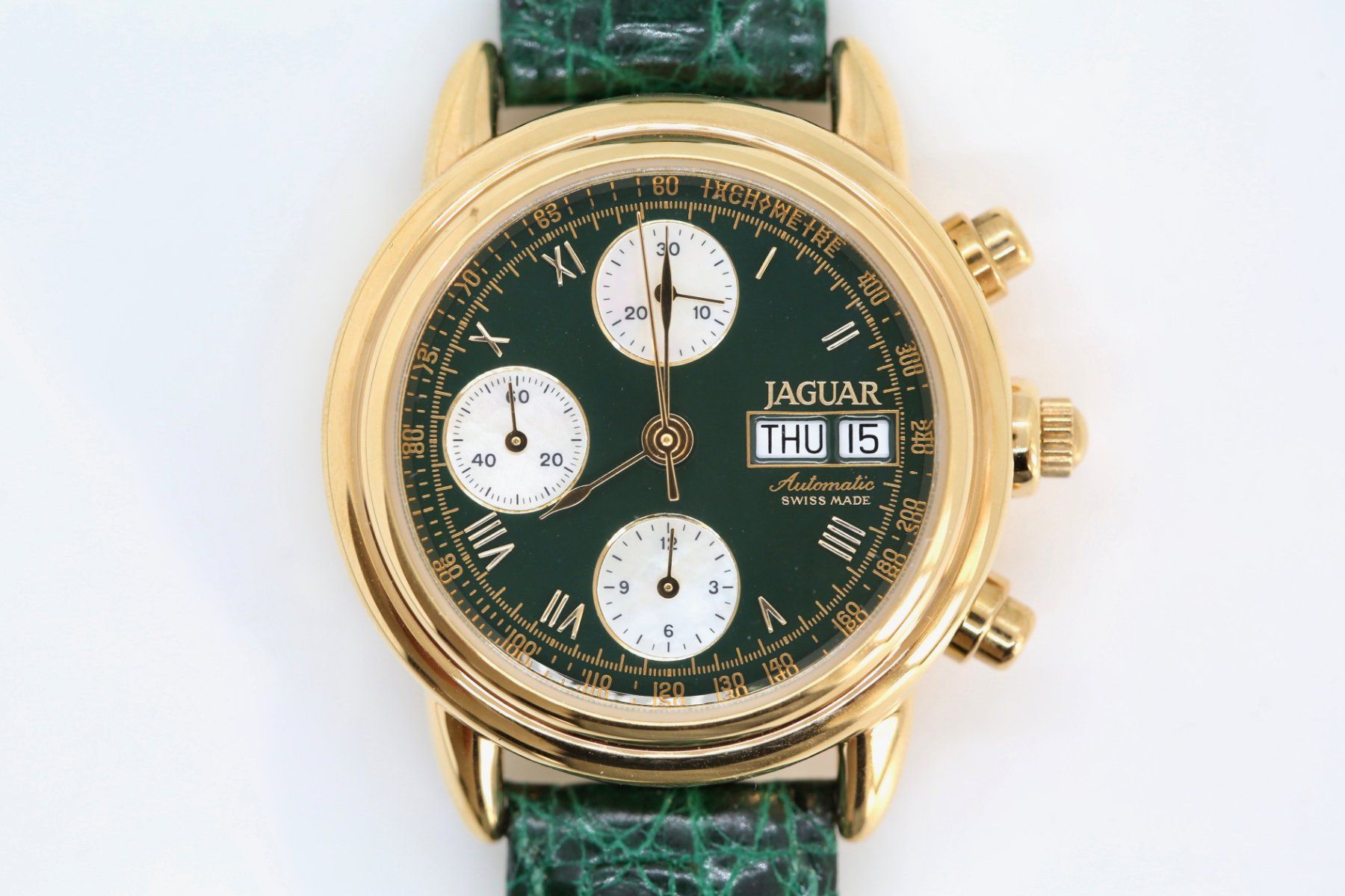 Orologi: Jaguar Chronograph Automatik NOS – Nuovo (secondo la descrizione) da Reinach BL venduto da Han-Numismatik