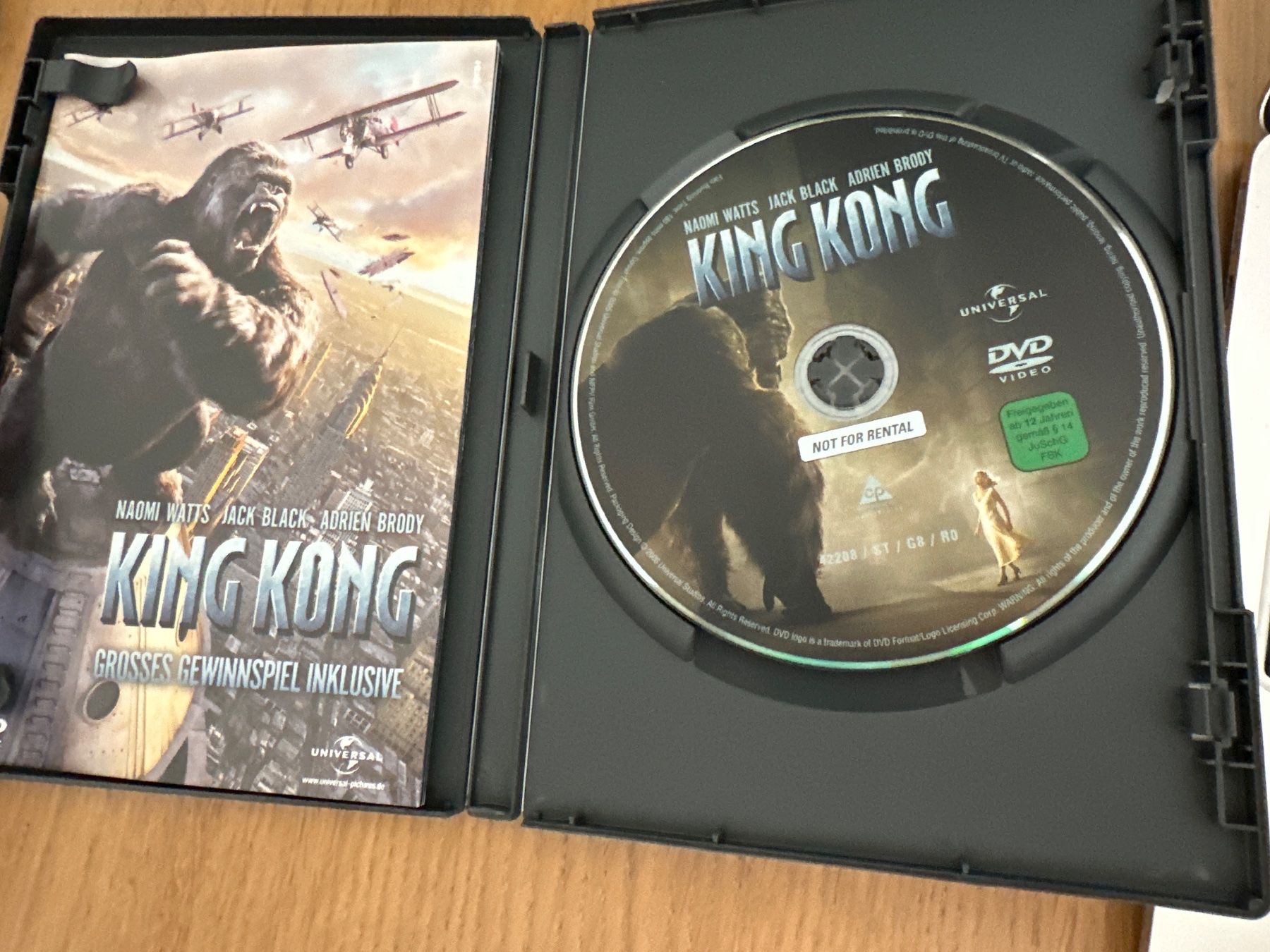 Tutti i DVDs: King Kong DVD – Usato da Zwingen venduto da veilchen_123 2
