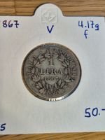 Vatikan - 1 Lire 1867 - Silber - ab Fr. 1.--!