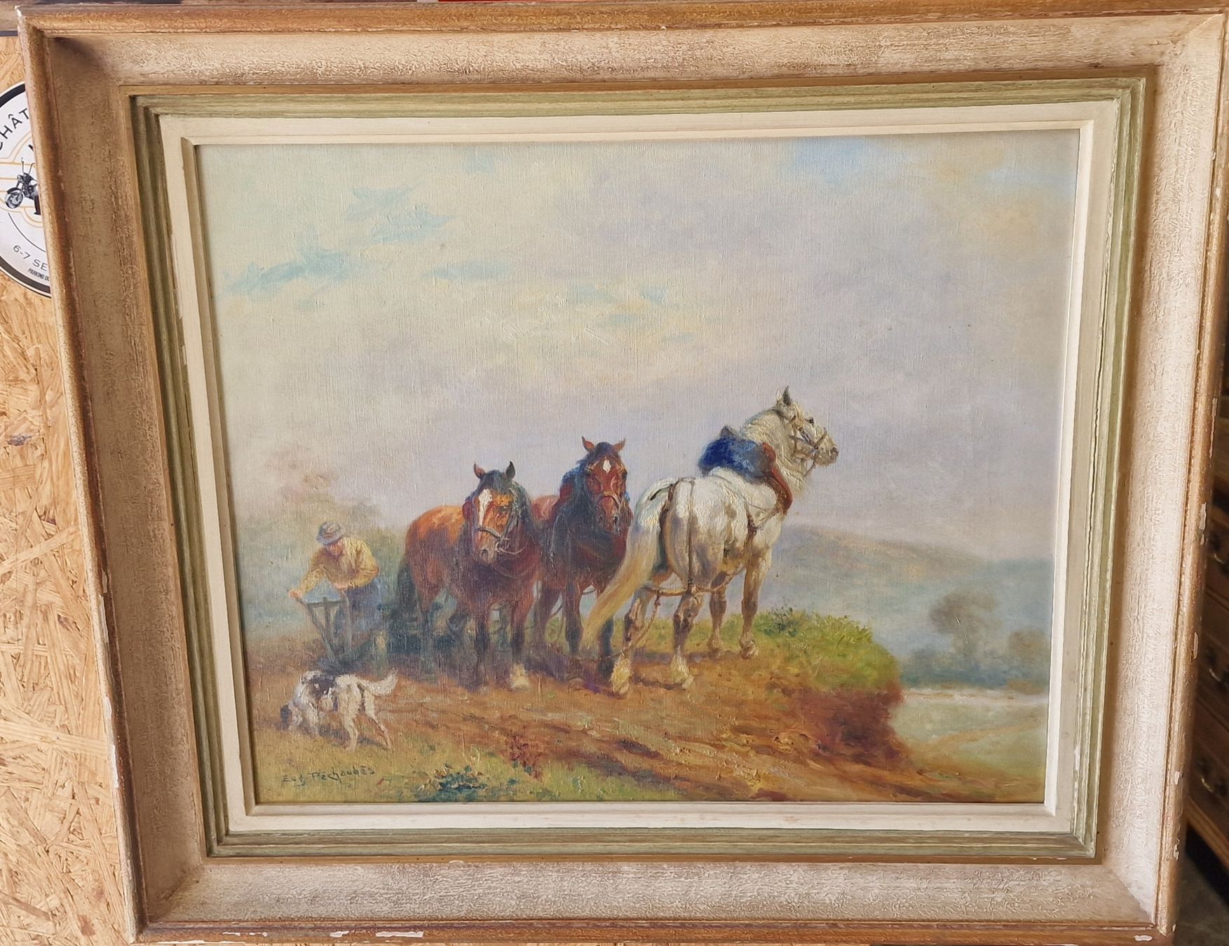Dipinti: huile sur toile Eugène Péchaubès  – Usato da fully venduto da ernesto039