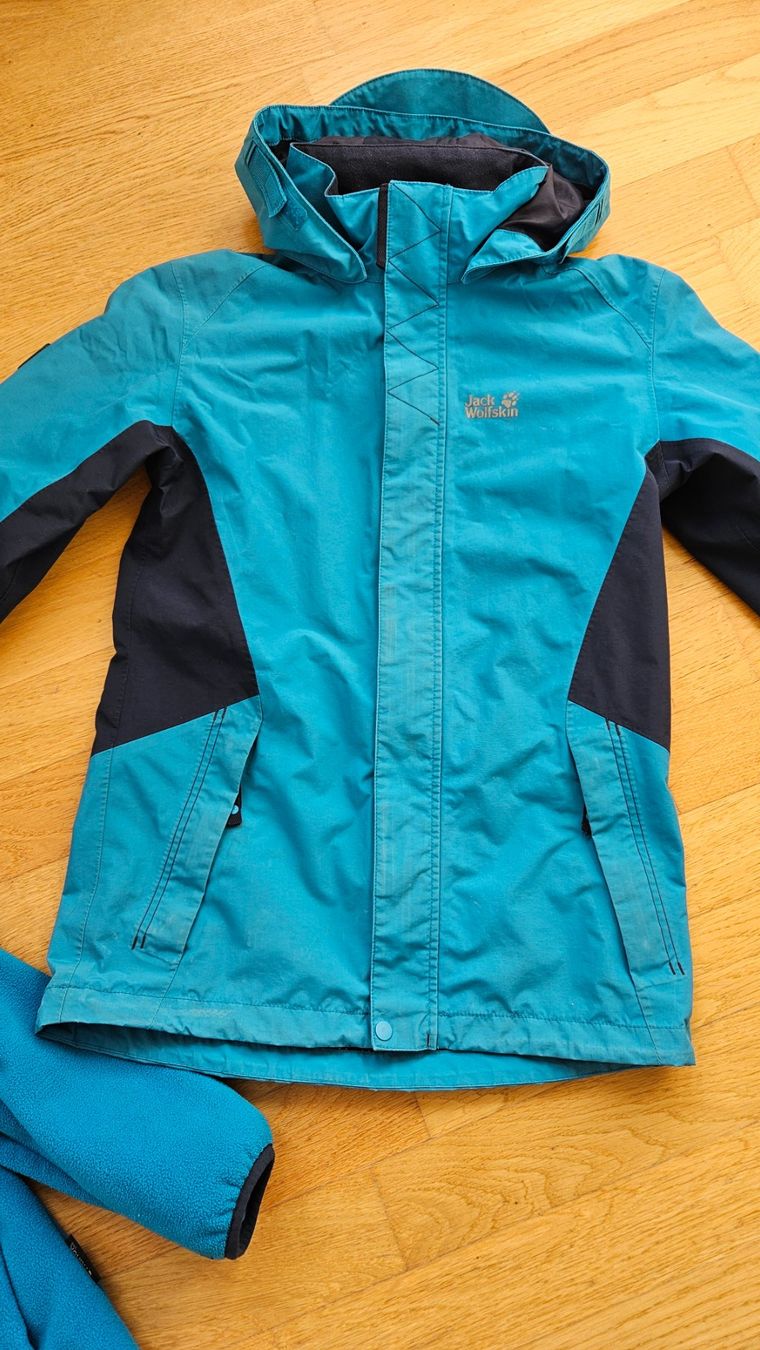 Jack Wolfskin Giacche & Cappotti: Jack Wolfskin Regenjacke Doppeljacke – Usato da Bubikon venduto da diditoto 2