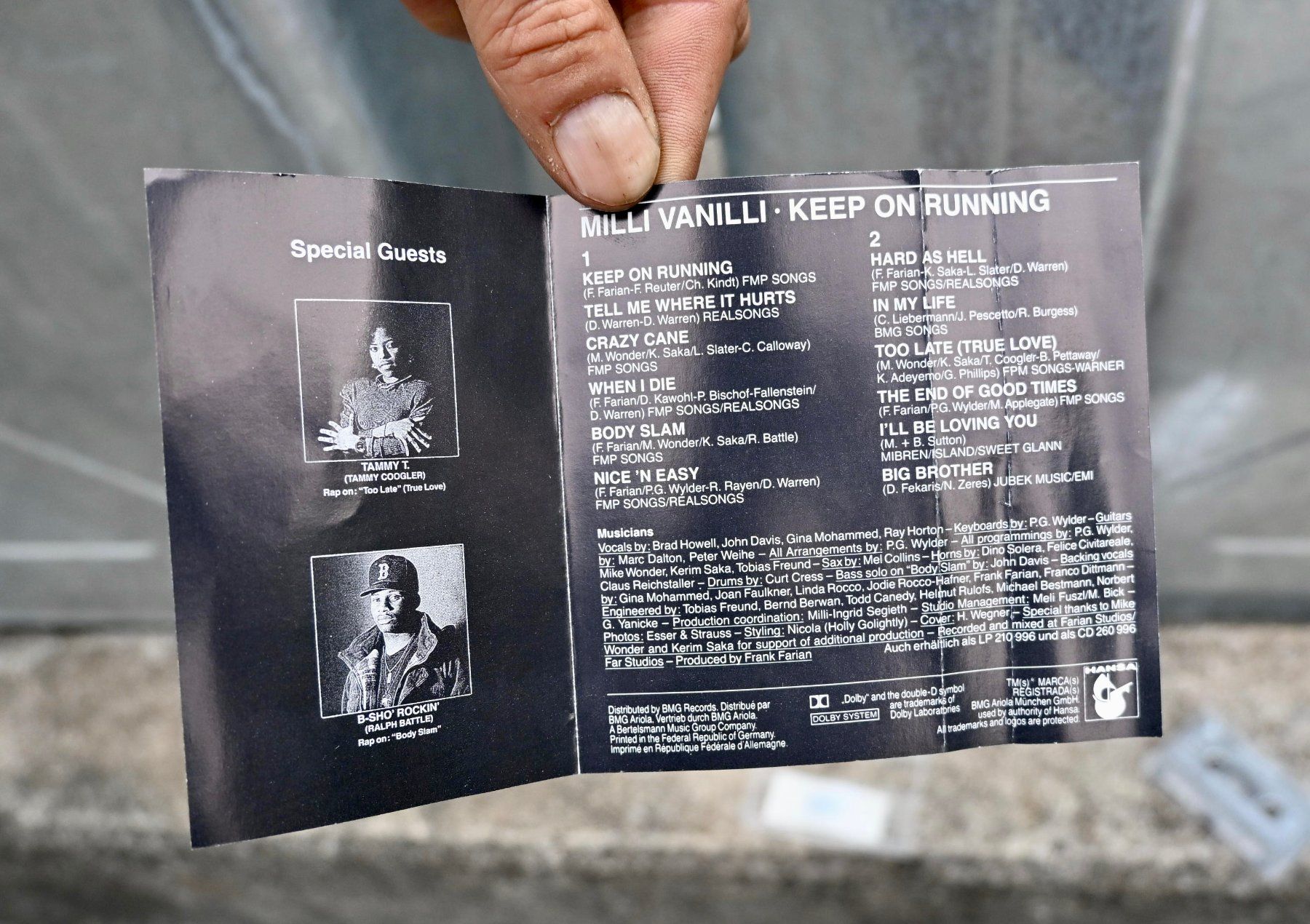 Kompaktkassetten: MC The Real Milli Vanilli  KASSETTE – Gebraucht aus Pfaffhausen von mono_rec 4